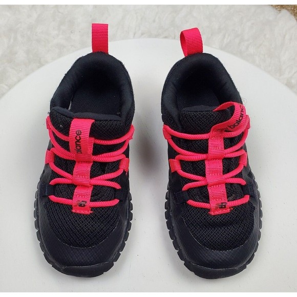 New Balance Kids Playgruv Sneaker, Toddler  Size 8M, Black/Pink - Picture 3 of 7